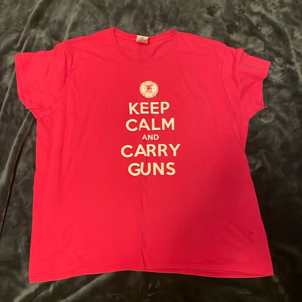 Keep Calm NRA T-Shirt (2XL)